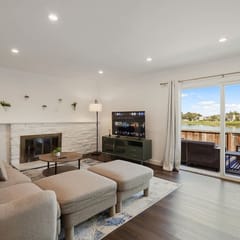 Lakefront 3Beds/1.5Bath Retreat w/ Water Views • Walk to Shops • Near SF