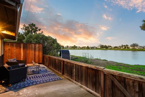 Lakefront Lavender House • 2BR w/ Water Views & Backyard • Near SF - Image 1