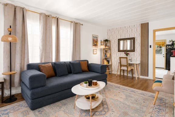 Ocean Glimpse Coastal Retreat w/ Patio • Walk to Beach & Cafes - Image 1